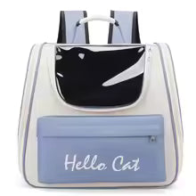 Large Capacity Panoramic Breathable Pet Carrier Backpack Waterproof Oxford Sturdy Aluminum Frame Travel Cat Dog Bag 5 Colors
