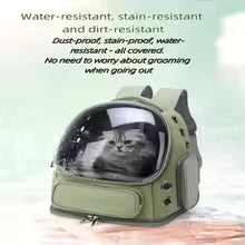 2026 New Transparent Pet Carrier Backpack Cat Accessories Outdoor Pet Shoulder Bag for Cats Small Dogs Breathable Pet Supplies