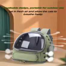 2026 New Transparent Pet Carrier Backpack Cat Accessories Outdoor Pet Shoulder Bag for Cats Small Dogs Breathable Pet Supplies