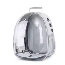 Pet cat carrier with a transparent window a portable outdoor baga spacious cat carrier,and a breathable, large-capacity backpack