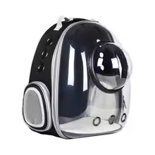 Pet cat carrier with a transparent window a portable outdoor baga spacious cat carrier,and a breathable, large-capacity backpack
