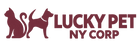Lucky Pet NY Corp logo with cat and dog silhouettes